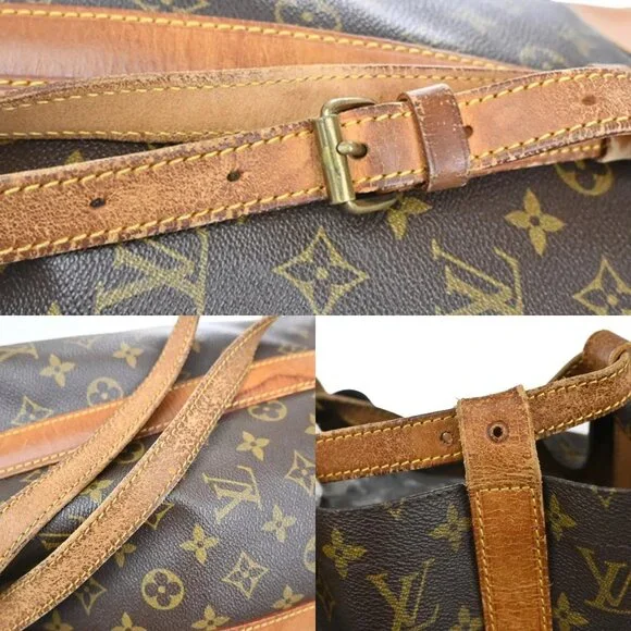 LOUIS VUITTON LV Randonnee GM Shoulder Bag Monogram Leather Brown M42244 62YH402 - Picture 8 of 15